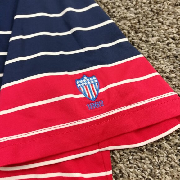 Vineyard Vines Union League Golf Club Polo Shirt Performance Mens Medium - Picture 3 of 8